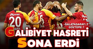 [SSL 33. Hafta] Galatasaray - Göztepe (3-1) Maçtan kareler, önemli anlar, goller...