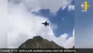 Azerbaycan medyası: Türk F16 uçaklarından destek uçuşu!