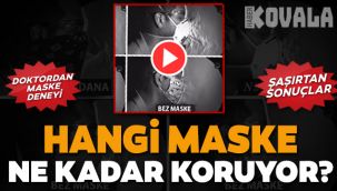 Hangi maske ne kadar koruyor? N95, bez maske, ameliyat maskesi... Hangi maske daha iyi?