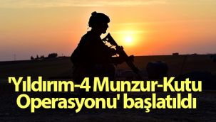 Tunceli'de 'Yıldırım-4 Munzur-Kutu Operasyonu' başlatıldı