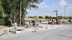 Gölbaşı içme suyu ana isale hattında yenileme çalışması