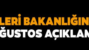 İçişleri'nden '30 Ağustos' açıklaması