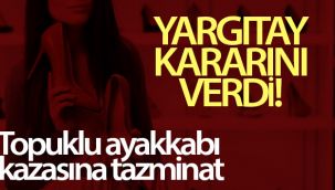 Mesaide topuklu ayakkabı kazası iş kazası sayılacak