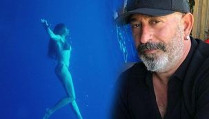 Serenay'dan sevgilisi Cem Yılmaz'a deniz kızı pozları