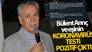 Bülent Arınç ve eşinin koronavirüs testi pozitif çıktı