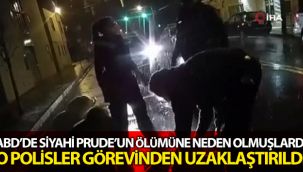 Siyahi Prude'un ölümüne yol açan polisler görevinden uzaklaştırıldı