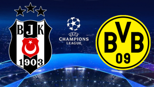 Beşiktaş – Dortmund maçı ne zaman, hangi kanalda? Şifresiz mi?