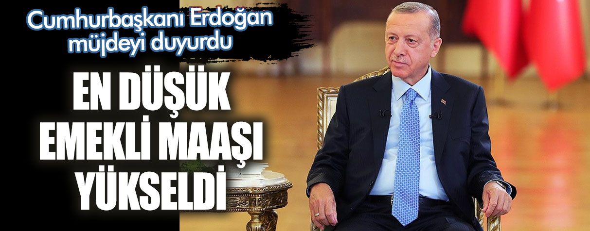 Emekli maaşına bir zam daha! Erdoğan açıkladı işte yeni emekli maaşı